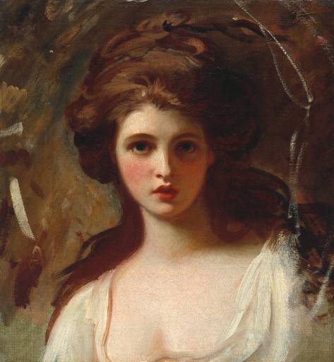 George Romney Lady Hamilton as Circe